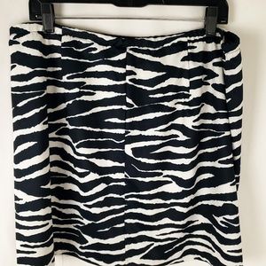 Rikki J. NY Animal Print Skirt #55